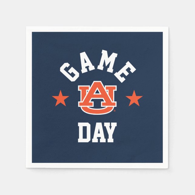 Servilleta De Papel Auburn University Game Day (Anverso)