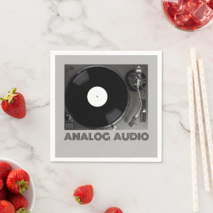 Servilleta De Papel Audio analógico