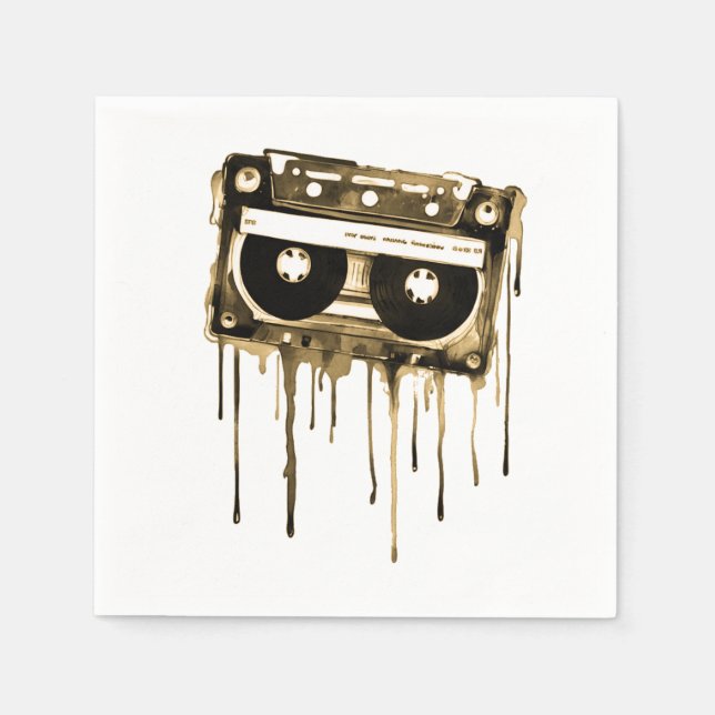 Servilleta De Papel Audiocassette ventilado (Anverso)