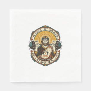 Servilleta De Papel Auriculares Jesus Cabeza Muerta Conjunto Silencios