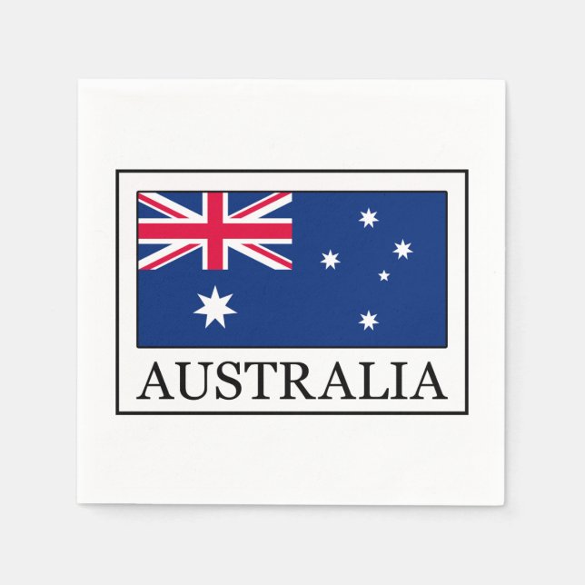 Servilleta De Papel Australia (Anverso)