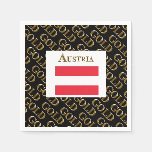 SERVILLETA DE PAPEL AUSTRIA (Anverso)