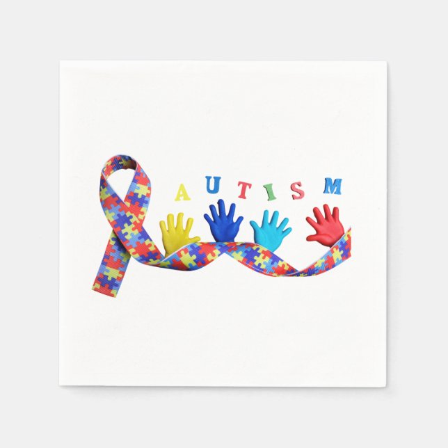 Servilleta De Papel Autism (Anverso)