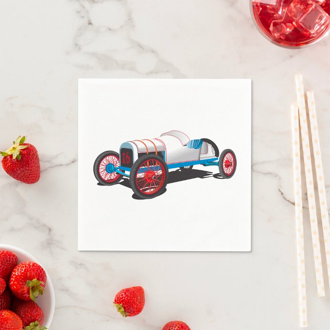 Servilleta De Papel Auto Vintage Race Car Classic (Subido por el creador)
