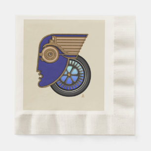 Servilleta De Papel Autopista Art Deco