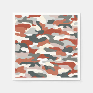 Servilleta De Papel Autumn Camouflage