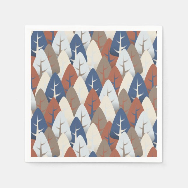 Servilleta De Papel Autumn Forest Medley (Anverso)