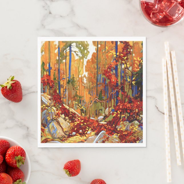 Servilleta De Papel Autumn Garland (In situ)