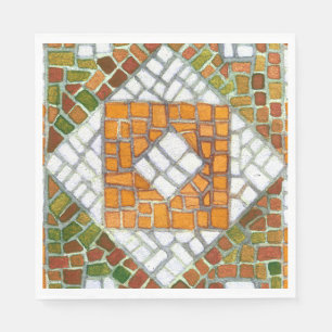 Servilleta De Papel AUTUMN MOSAIC Ropa de papel de almuerzo estándar
