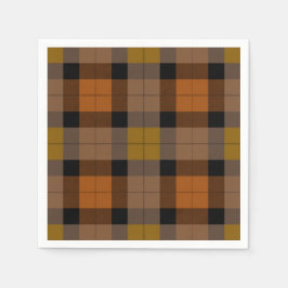 Servilleta De Papel Autumn Plaid