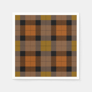 Servilleta De Papel Autumn Plaid