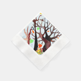 Servilleta De Papel Autumn Wonderland -