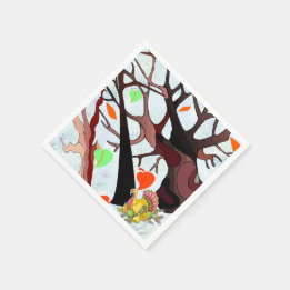 Servilleta De Papel Autumn Wonderland -