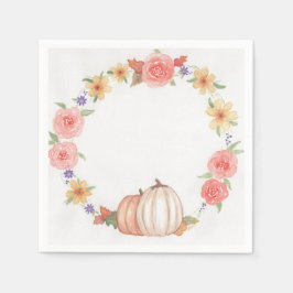 Servilleta De Papel Autumn Wreath