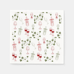 Servilleta De Papel Avejentándose Como Un Buen Vino