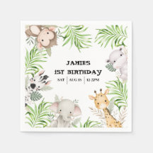 Aventura Safari Primer Cumpleaños