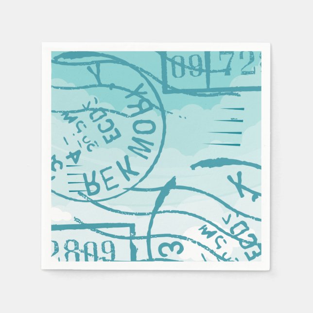 Servilleta De Papel Avión (Anverso)