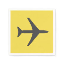 Avión de avión minimalista