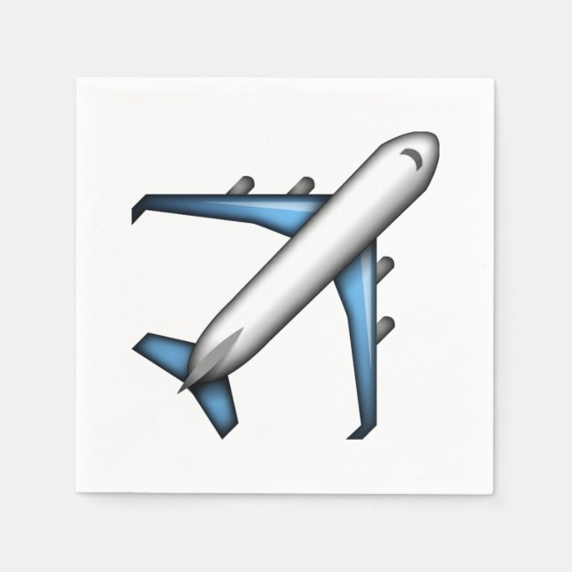 Servilleta De Papel Avión - Emoji (Anverso)