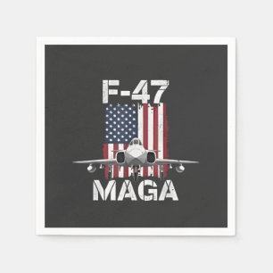 Servilleta De Papel Avión oficial F47 Maga Fighter Jet F-47 Jet Fighte