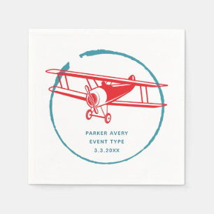 Servilleta De Papel Avión personalizado