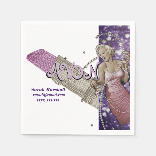 Servilleta De Papel Avon (Anverso)