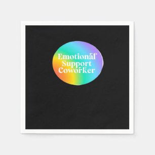 Servilleta De Papel Ayuda emocional Coworker Funny