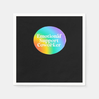 Servilleta De Papel Ayuda emocional Coworker Funny