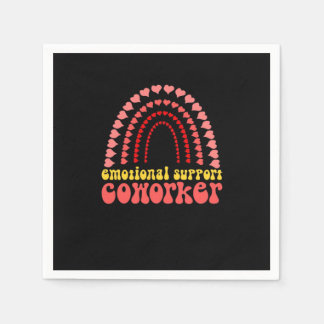 Servilleta De Papel Ayuda emocional Coworker Work Bestie Classic