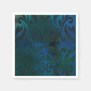 Servilleta De Papel azul