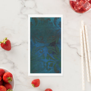 Servilleta De Papel azul