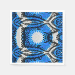 Servilleta De Papel Azul atómico