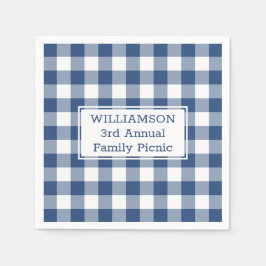 Servilleta De Papel Azul Búfalo Blanco Comprobar tu familia de nombres