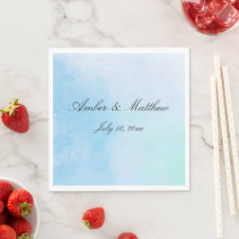 Servilleta De Papel "Azul de amor verdadero"