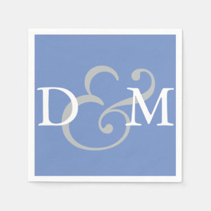 Servilleta De Papel Azul de Cornflower