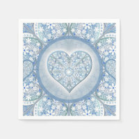 Azul de luz de encaje cerámico