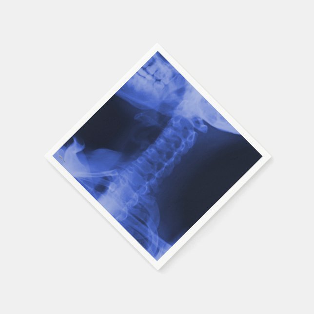 Servilleta De Papel Azul electromagnético X-Rayed 2 (Borde)