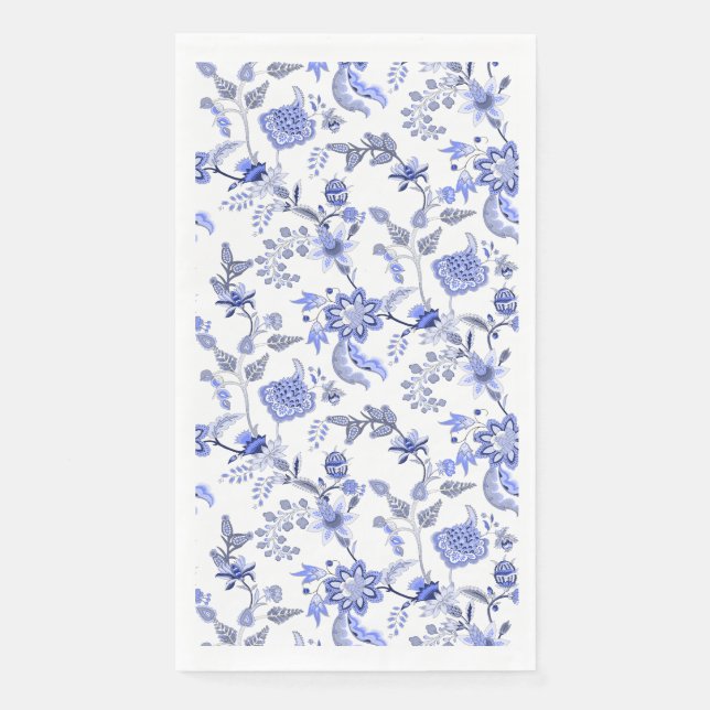 Servilleta De Papel Azul francés (Anverso)