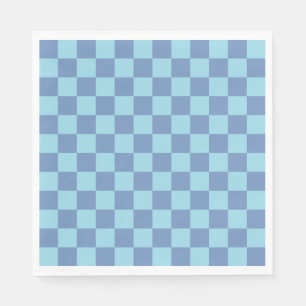 Servilleta De Papel Azul/gris y azul pastel