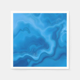 Servilleta De Papel Azul lunar