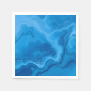 Servilleta De Papel Azul lunar