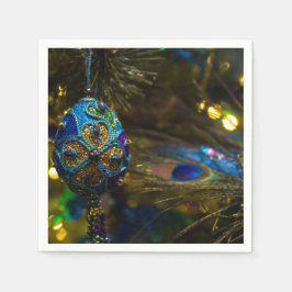 Servilleta De Papel Azul victoriano