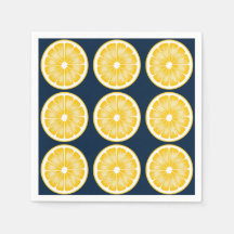 Azul y amarillo de la Marina de Limón Moderna