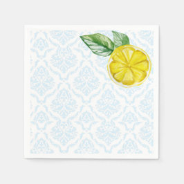Servilleta De Papel Azul y Amarillo Encontró su Pareja Ideal Bienvenid