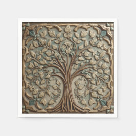 Servilleta De Papel Azulejo