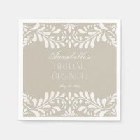 Azulejo Talavera Beige Desayuno Nupcial de Fiesta 