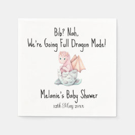 Servilleta De Papel Babero? ¡No, nos estamos yendo al modo dragón!