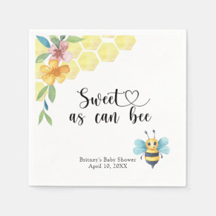 Servilleta De Papel Baby Bee - dulce como puede ser abeja