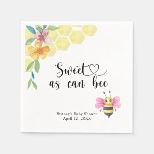 Servilleta De Papel Baby Bee - dulce como puede ser abeja