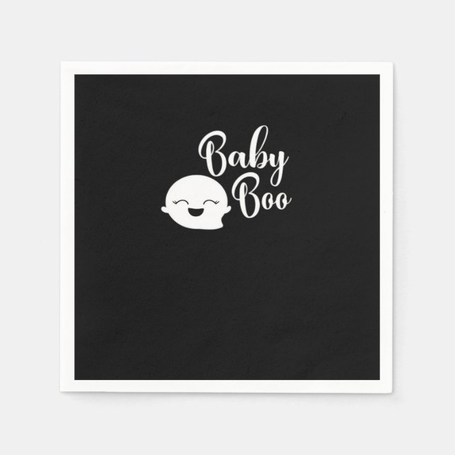 Servilleta De Papel Baby Boo Halloween (Anverso)